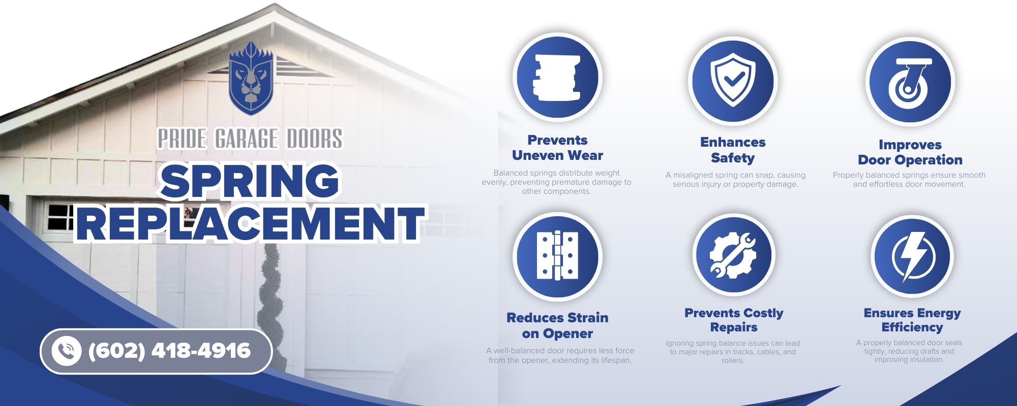 Pride Garage Doors - Spring Replacement