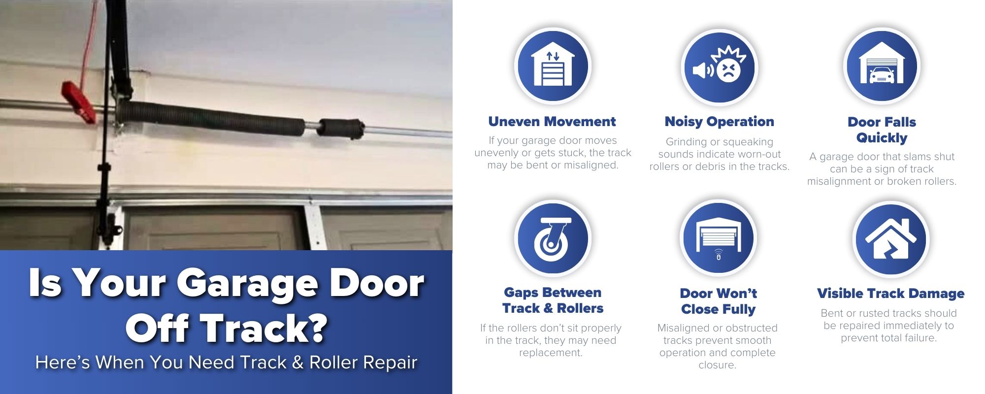 Pride Garage Doors - Track and Roller Repair